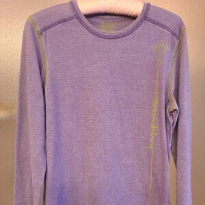 Life is Good - Good Vibes Women's Light Weight Purple T-Shirt, Medium